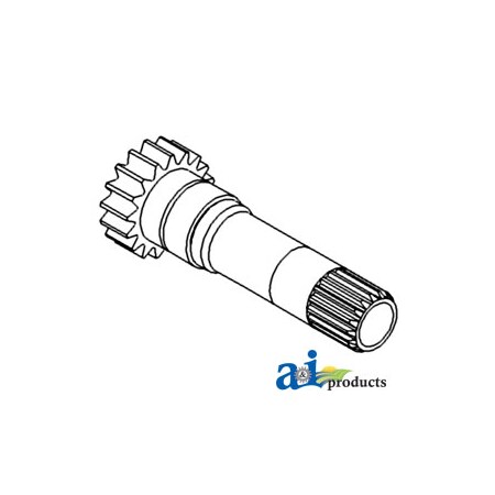 A & I Products Input Shaft, Transmission 9" x3" x3" A-1677740M1